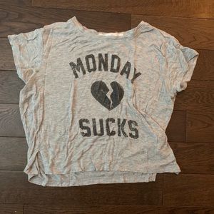 Nighttime cropped t-shirt